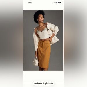 ANTHROPOLOGIE MAEVE Collette Skirt NWOT